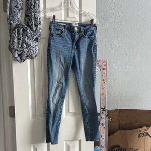 High Rise Skinny Jeans